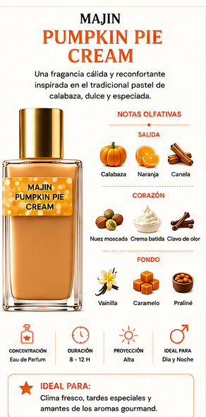 PISELLO PARFUMS MEJIN PUMPKIN PIE CREAM EXTRAIT DE PARFUM 100ML