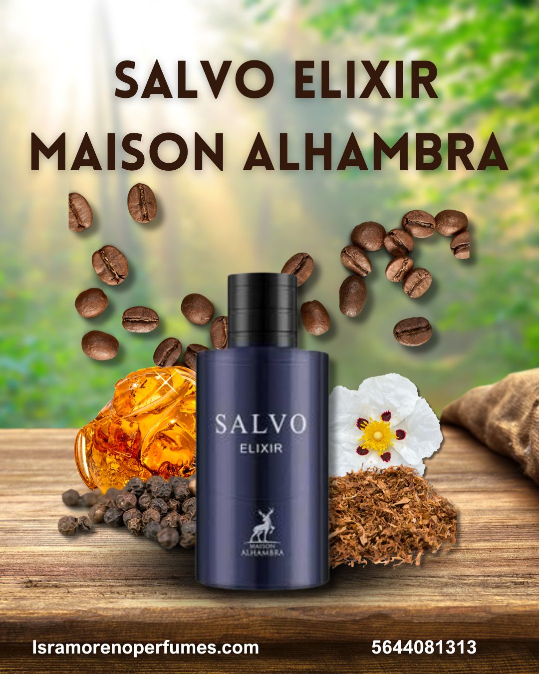 MAISON ALHAMBRA SALVO ELIXIR 100ML.
