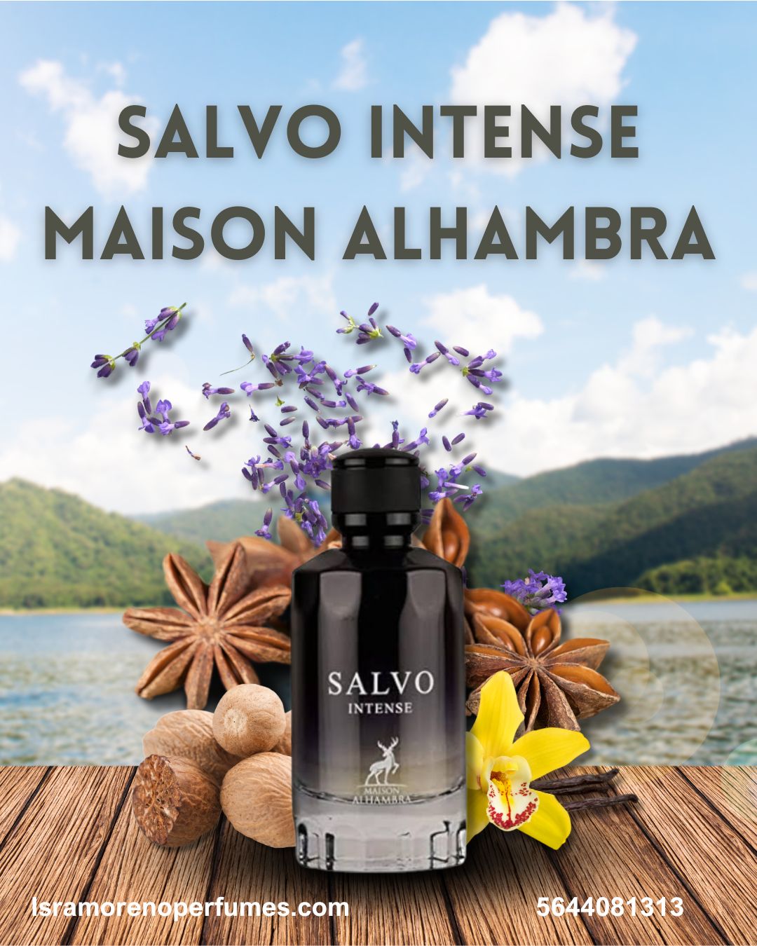 MAISON ALHAMBRA SALVO INTENSE 100ML.