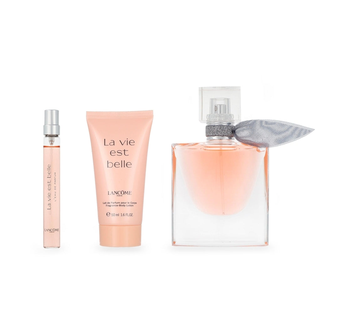 Set 3 piezas La Vida es Bella Lancome 100 ML