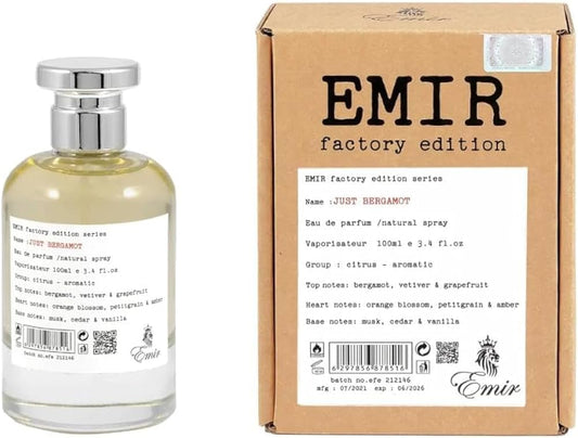PARIS CORNER EMIR FACTORY EDITION JUST BERGAMOT 100ML