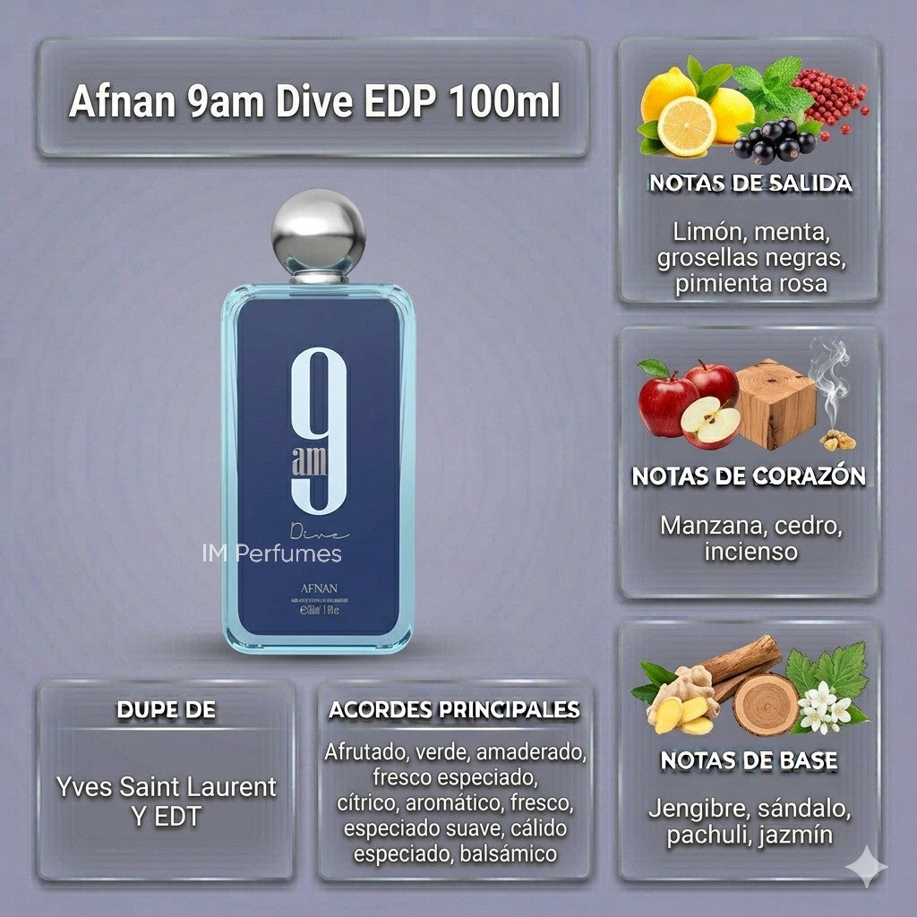 AFNAN 9 AM DIVE 150ML.