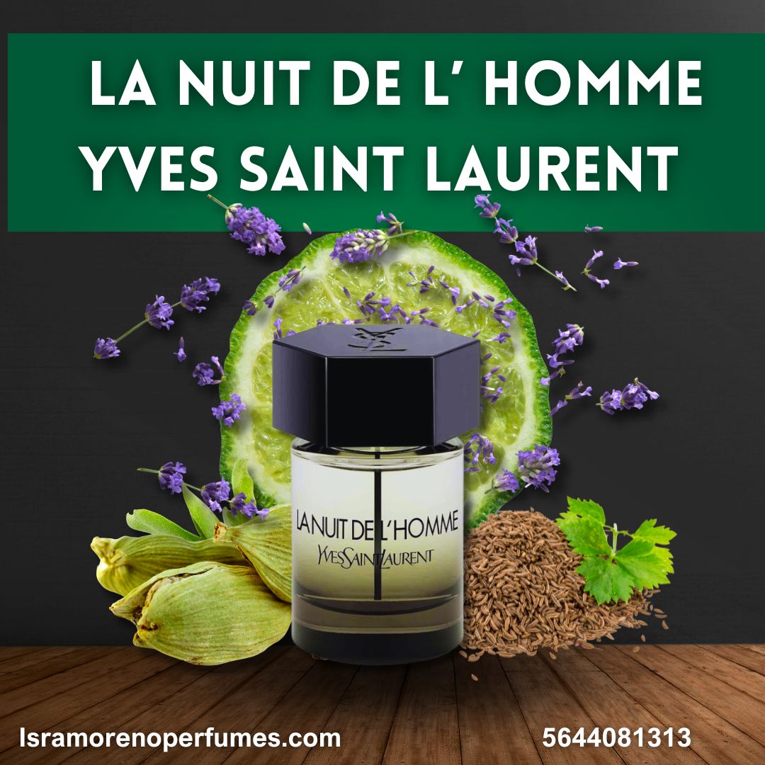 YVES SAINT LAURENT LA NUIT DE L'HOMME EDT 100ML