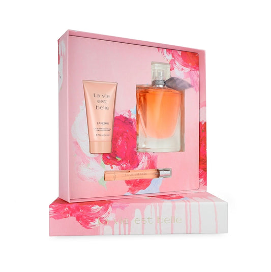 Set 3 piezas La Vida es Bella Lancome 100 ML